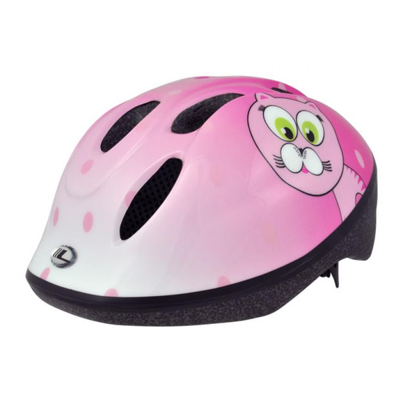 Купить Шлем Longus детский FUNN 2.0 Pink Cat, розовый. разм 48-54см